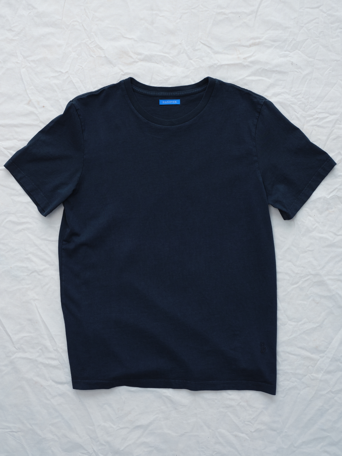 Flat lay Sunwashed Staple T-Shirt in vintage black