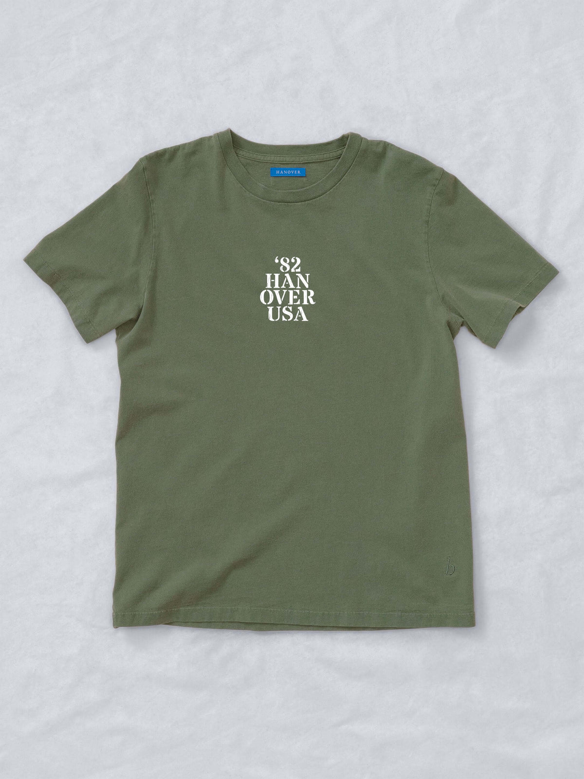 Flat lay of Hanover 82 t-shirt 