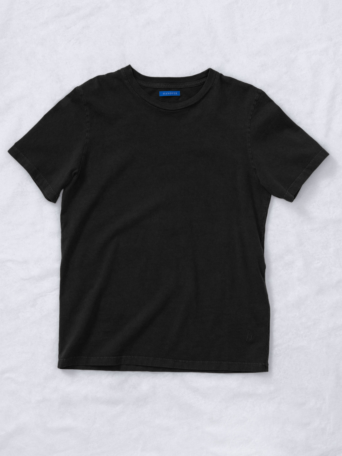 Flat lay Staple T-Shirt in true black