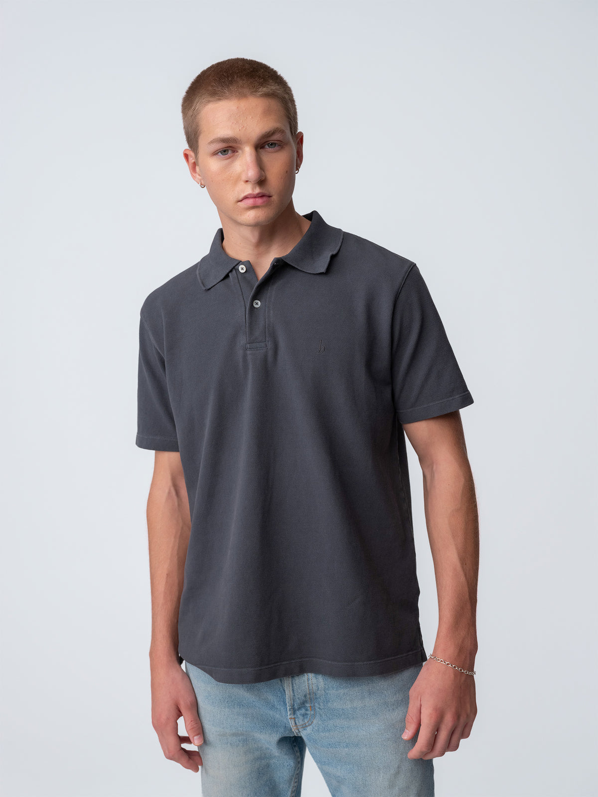 Sunwashed Staple Polo Shirt