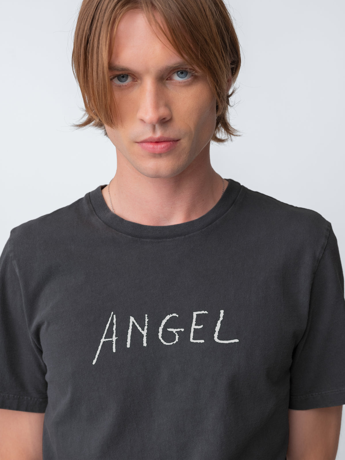 Model wearing Angel T-Shirt 