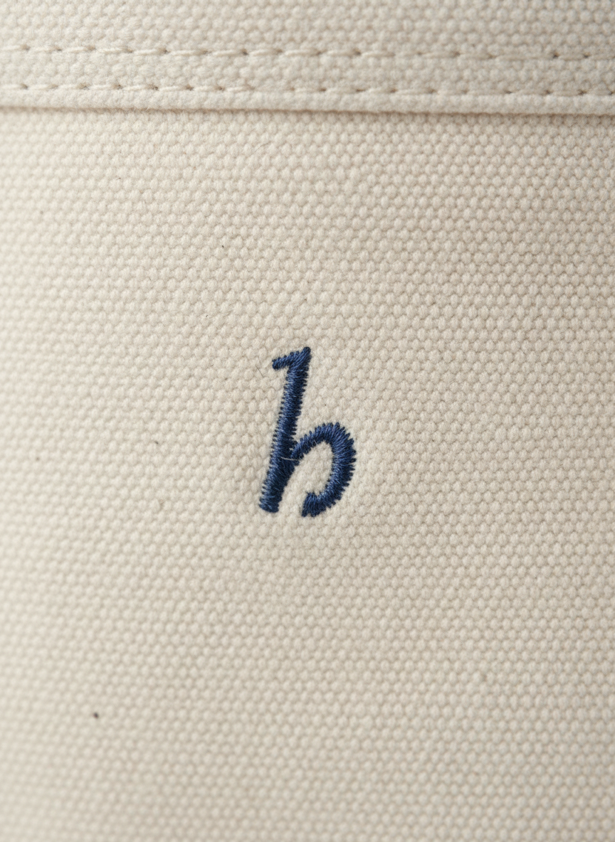 Hanover Mini tote detail embroidery 